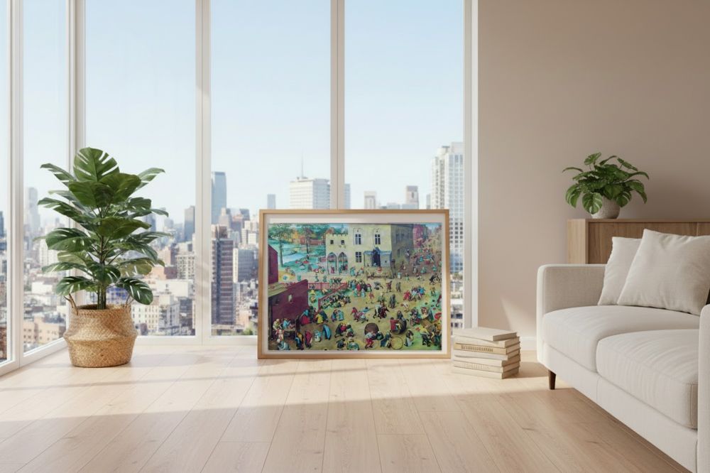 Framed room mockup - loft