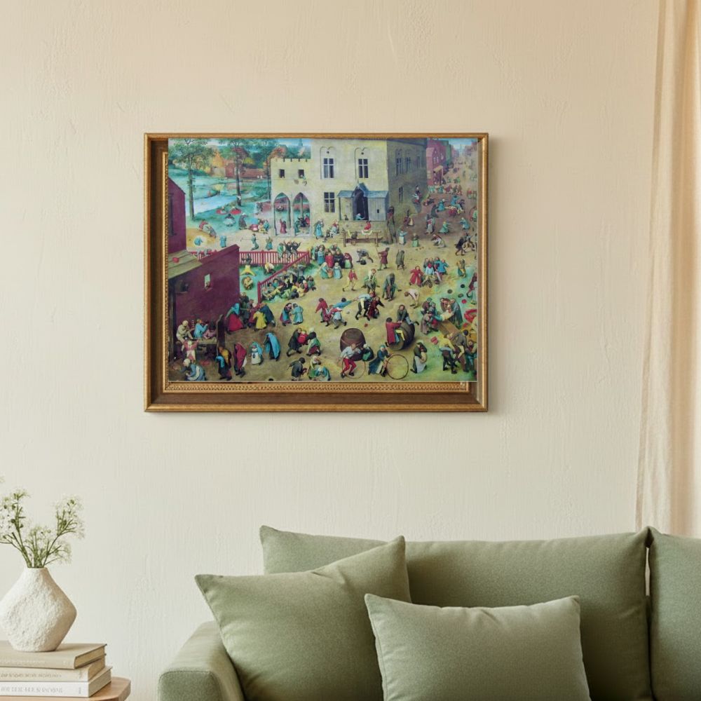 Framed room mockup - sage