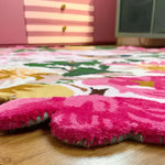 Chromatic Bloom Hand Tufted Round Rug - Vibrant - MAIA HOMES