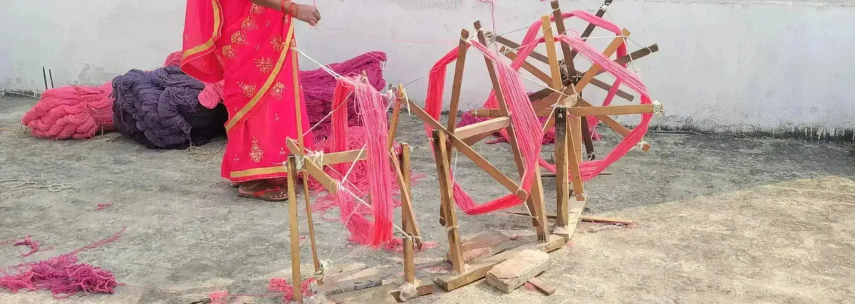 Chromatic Bloom Hand Tufted Round Rug - Vibrant - MAIA HOMES