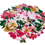 Chromatic Bloom Hand Tufted Round Rug - Vibrant - MAIA HOMES