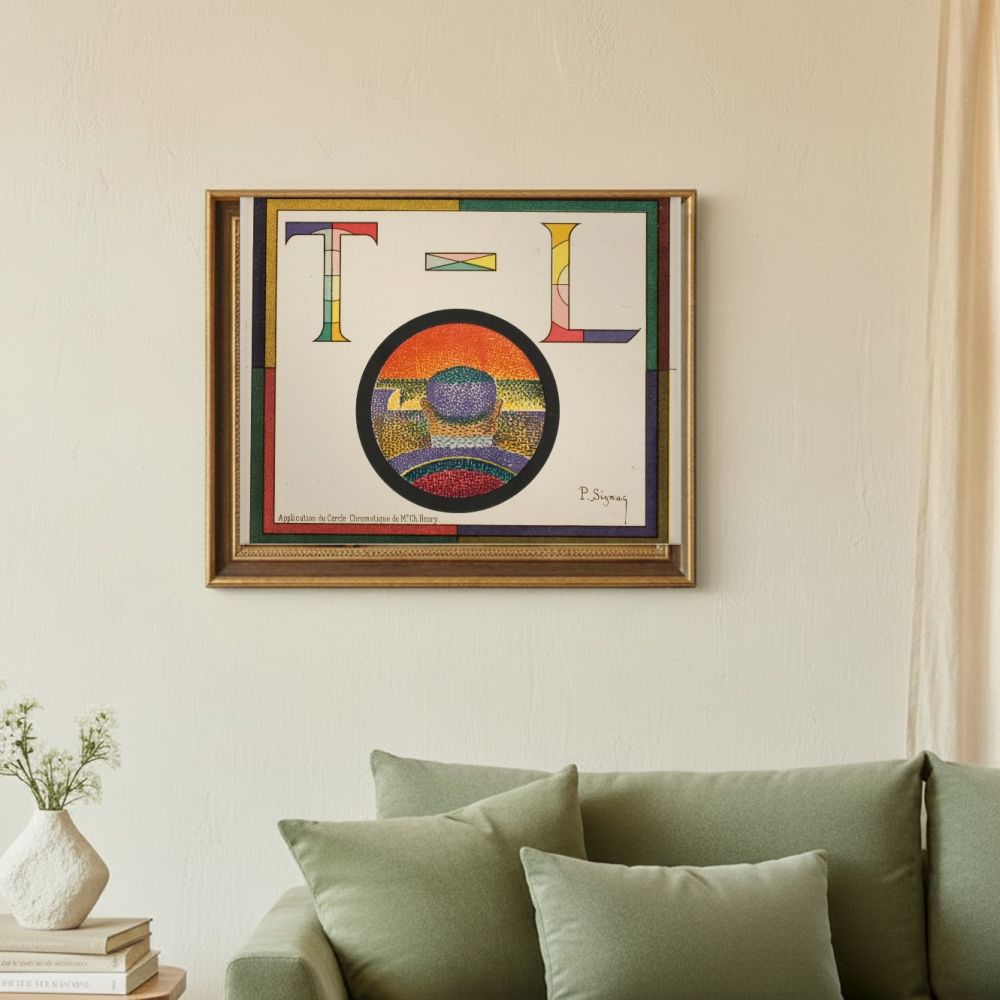 Framed room mockup - sage