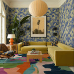 Chromatic Terrain Flow Hand Tufted Rug