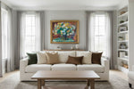 Framed room mockup - gold