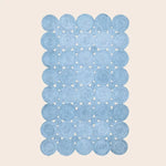 Circle of Life Braided Area Jute Rug - Blue
