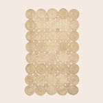 Circle of Life Braided Area Jute Rug - Natural