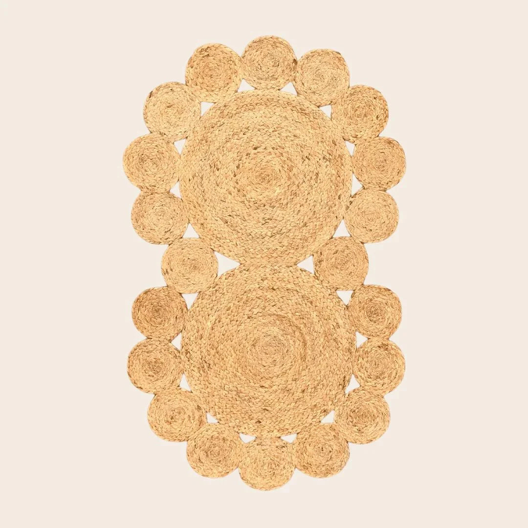 Circle of Life Jute Rug Runner