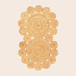 Circle of Life Jute Rug Runner