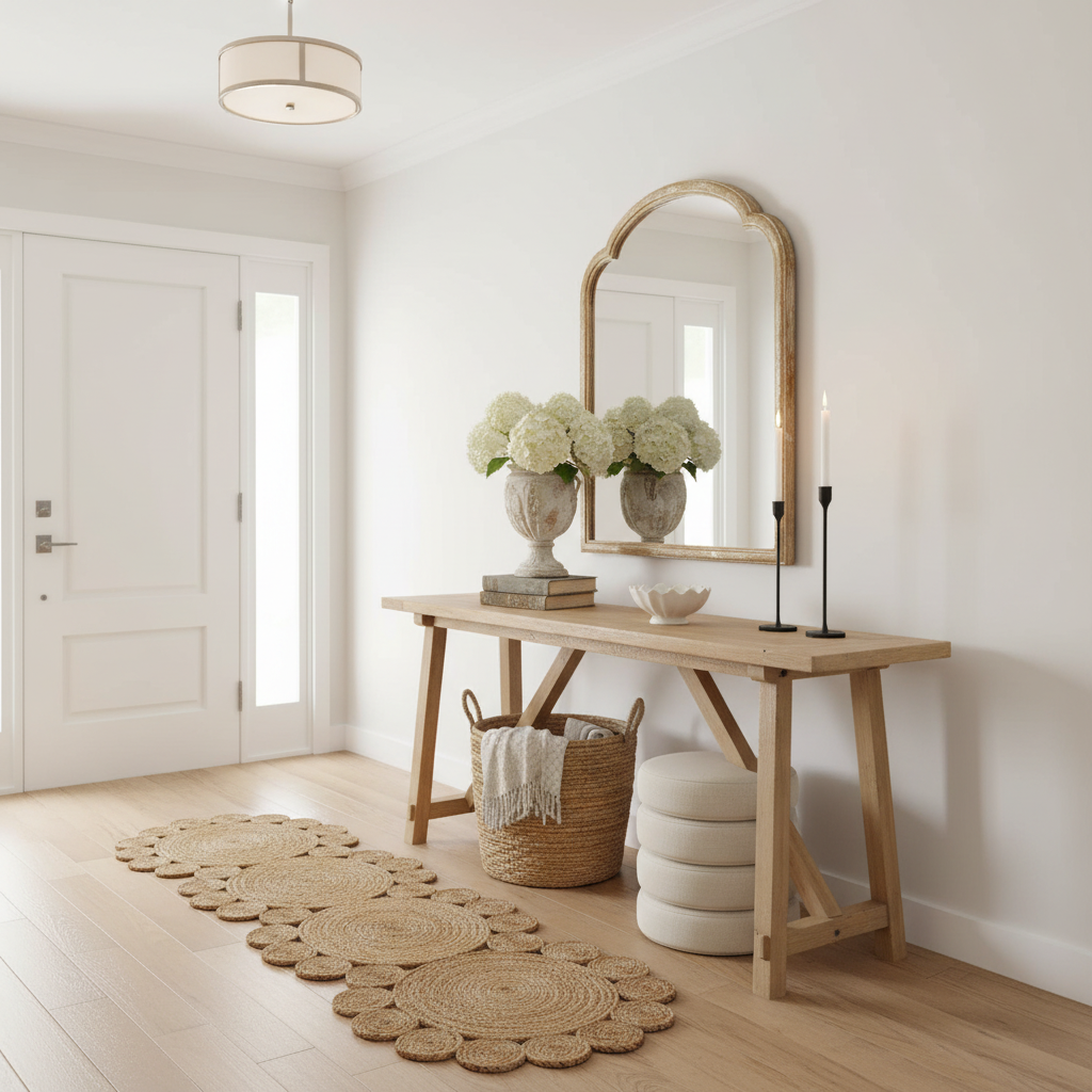 Circle of Life Jute Rug Runner