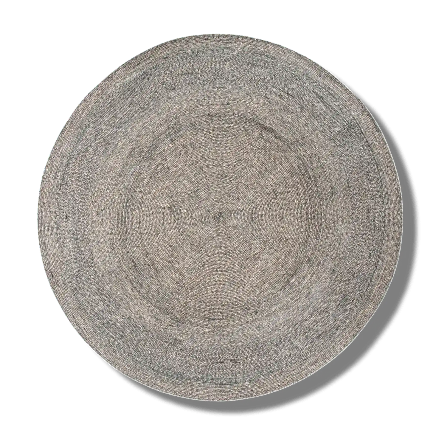 Classic gray round jute area rug, perfect for enhancing your living room or dining room decor. This beautifully crafted round rug adds a natural touch to any space, making it an ideal choice for rugs for the living room.
