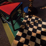 Classic Retro Checkerboard Bath Mat