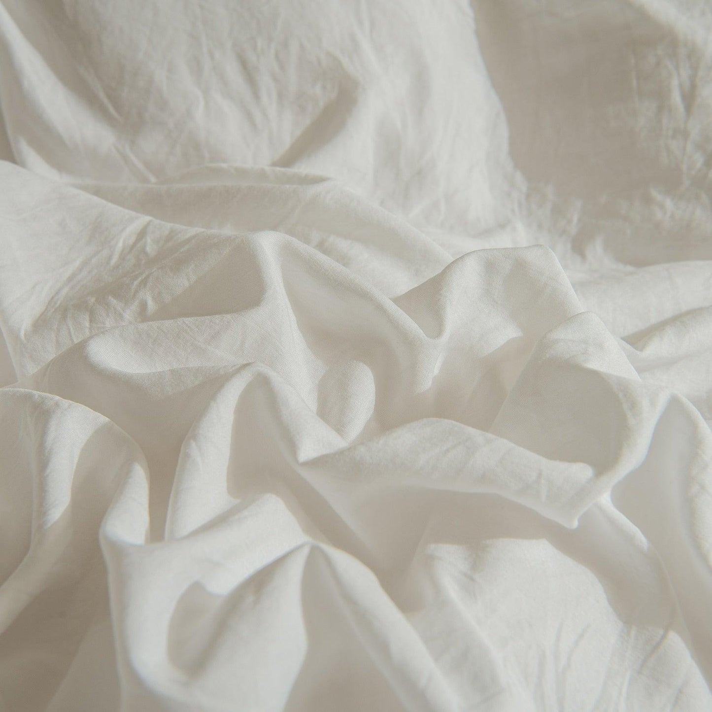 Classic Tassel Microfiber Duvet Cover Set - White - MAIA HOMES