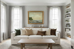 Framed room mockup - gold