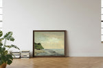 Framed room mockup - leaning