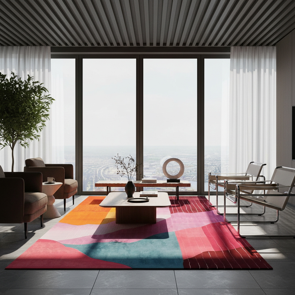 Clouded Majesty Hand Tufted Wool Rug
