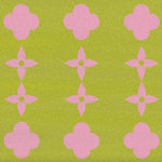 Stylish area rug with clover and floral patterns in cyber lime, perfect for large living rooms. Hand tufted wool rug adds vibrant color to any living room decor.