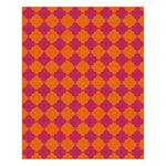 Experience the vibrant charm of the Clovers Hand Tufted Rug, an 8 x 10 ft area rug perfect for your living room. This wool rug features a striking pattern of bold purple clovers against a bright orange background, adding a lively touch to any space.