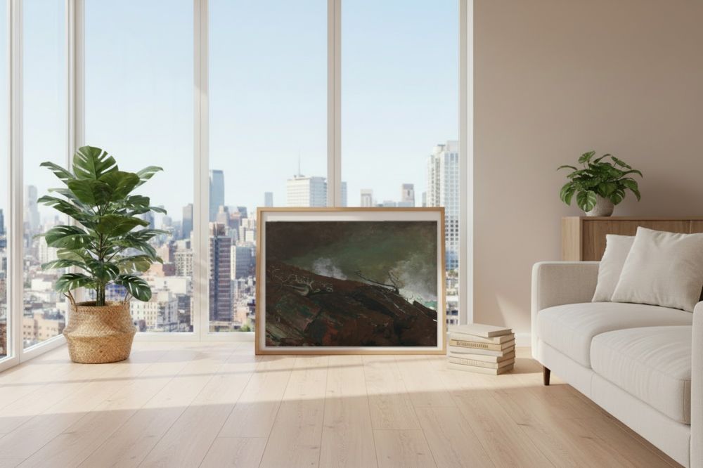 Framed room mockup - loft