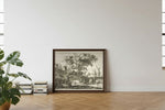 Framed room mockup - leaning