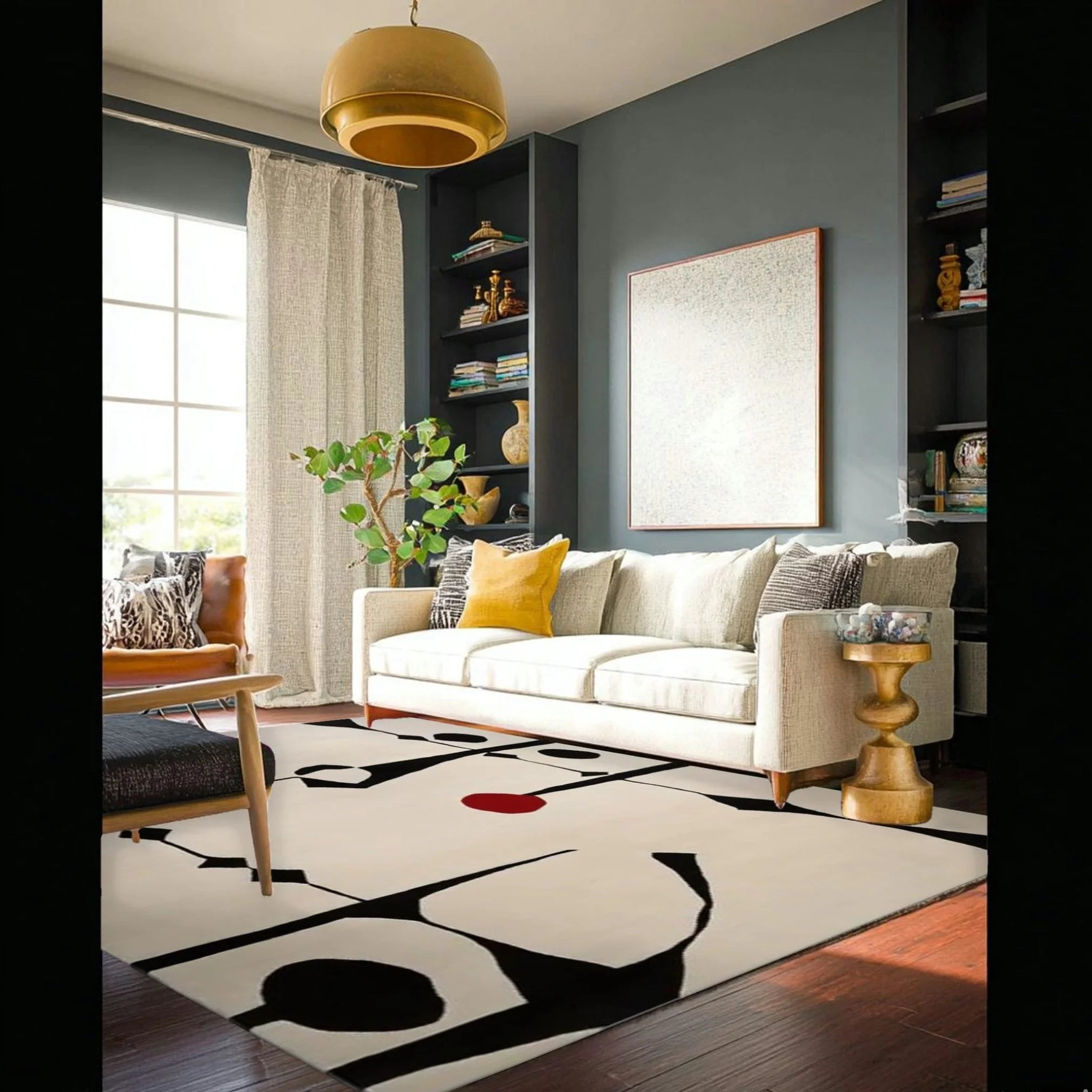 Coded Shadows Hand Tufted Rug