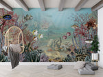 Coral Creatures Wallpaper Mural