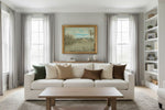 Framed room mockup - gold