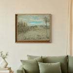 Framed room mockup - sage