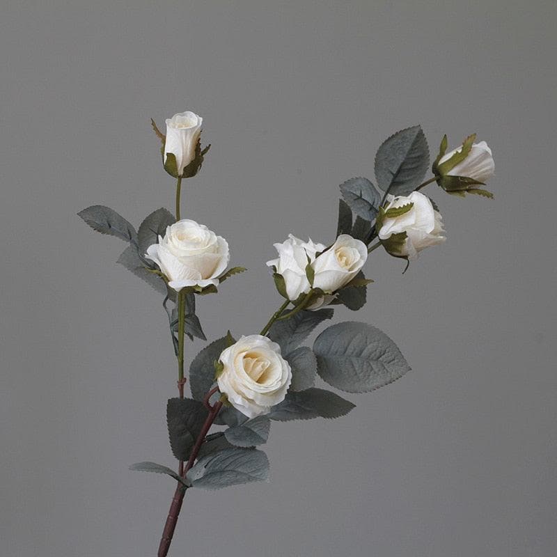 Country Blossoming Roses Stem - Pack of 2 