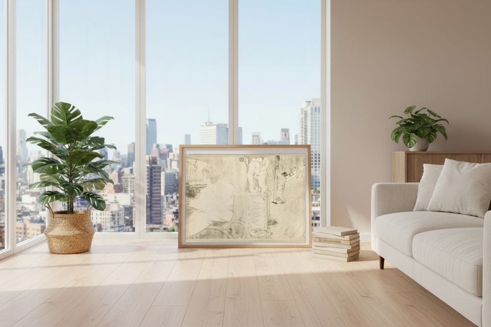 Framed room mockup - loft