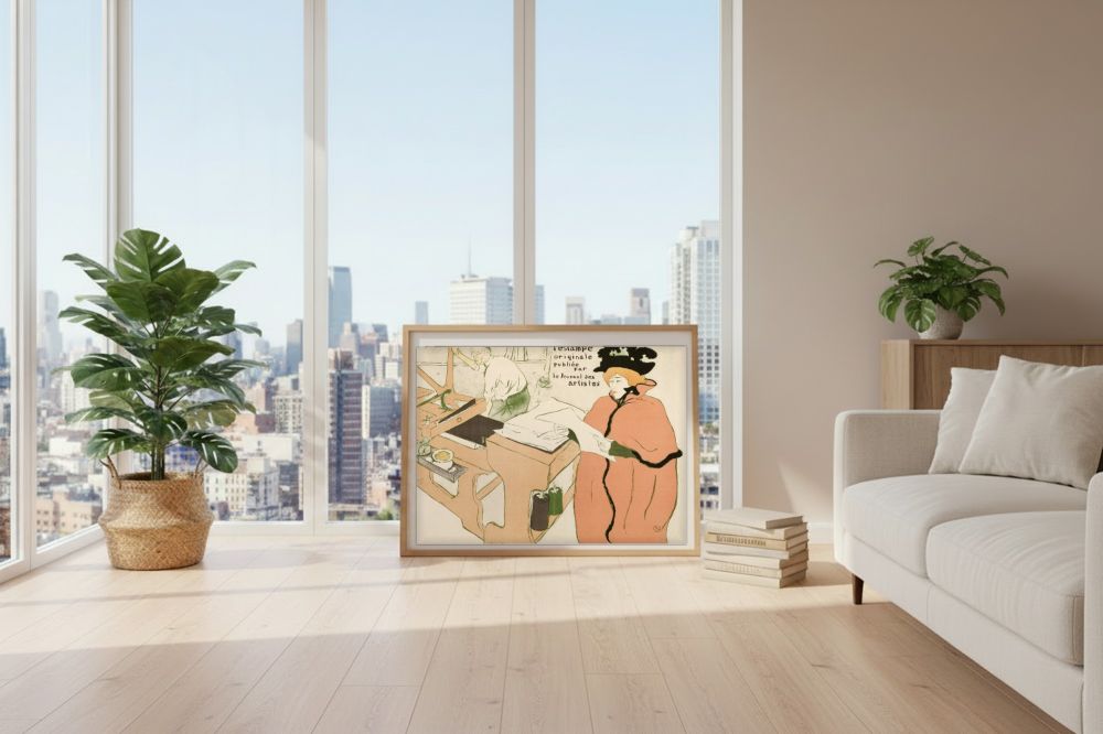 Framed room mockup - loft