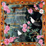 This Crane & Pink Petal Whimsy Hand Knotted Area Rug showcases an elegant design with vibrant pink flowers and graceful cranes, perfect for adding a touch of luxury to your living room. The intricate patterns and rich colors make it an ideal choice for area rugs for living room, combining the timeless appeal of Persian rugs with the versatility of a square rug. Measuring 8x10, this wool rug is both stylish and durable, making it a standout piece for any living space.