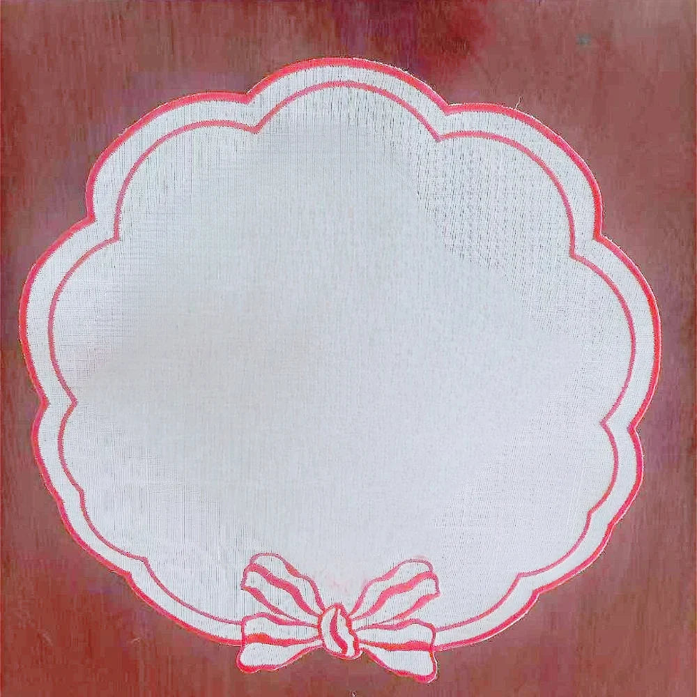 Crimson Bow Placemat