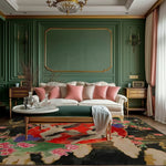 Crimson Crane Legacy Hand Tufted Rug