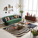 Crimson Noir Classic Hand Tufted Rug 