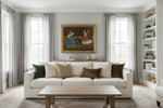 Framed room mockup - gold