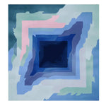 The Crystal Vortex Dream Hand Tufted Rug is a captivating area rug featuring an abstract design with swirling layers of blue, pink, and green hues. This square rug is perfect for adding a contemporary touch to large living room spaces. Made from high-quality wool, this square area rug not only enhances the aesthetics of your home but also provides a soft and comfortable feel underfoot.