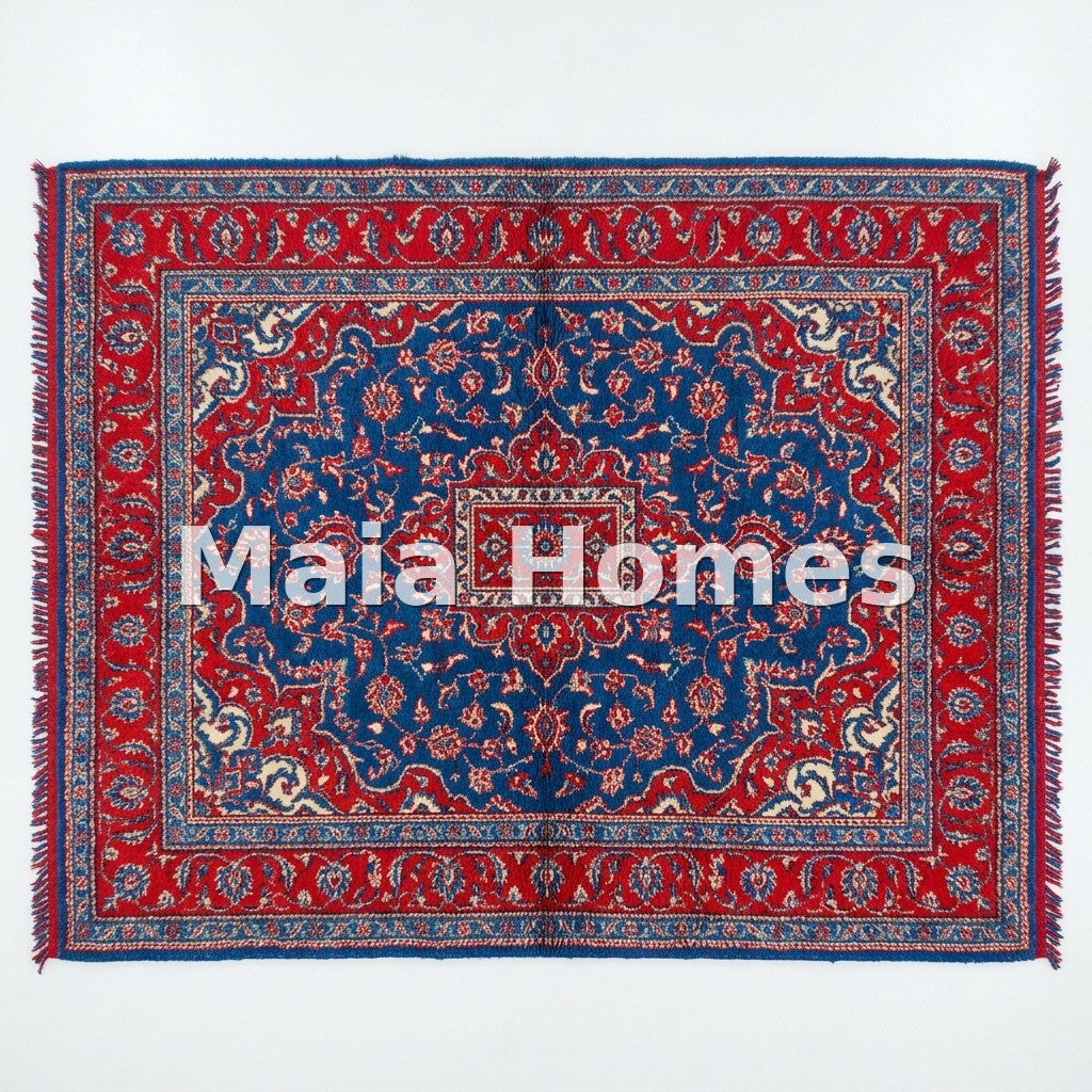 Custom AI Rug — Persian | 5*5 | Moroccan Shaggy Wool