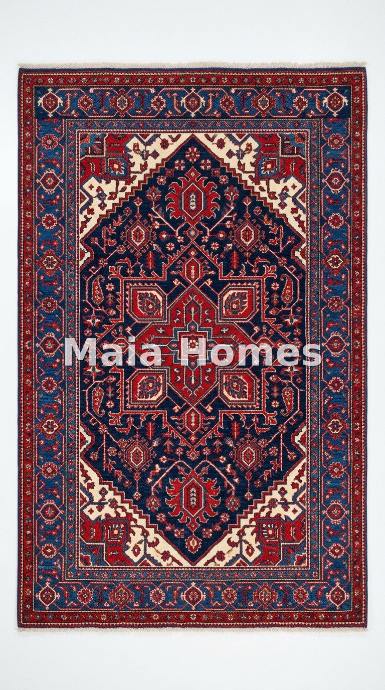 Custom AI Rug — Persian | 5*9 | Moroccan Shaggy Wool