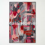 Custom AI Rug — Abstract | 2.5 x 6 | Hand Tufted New Zealand Wool - MAIA HOMES