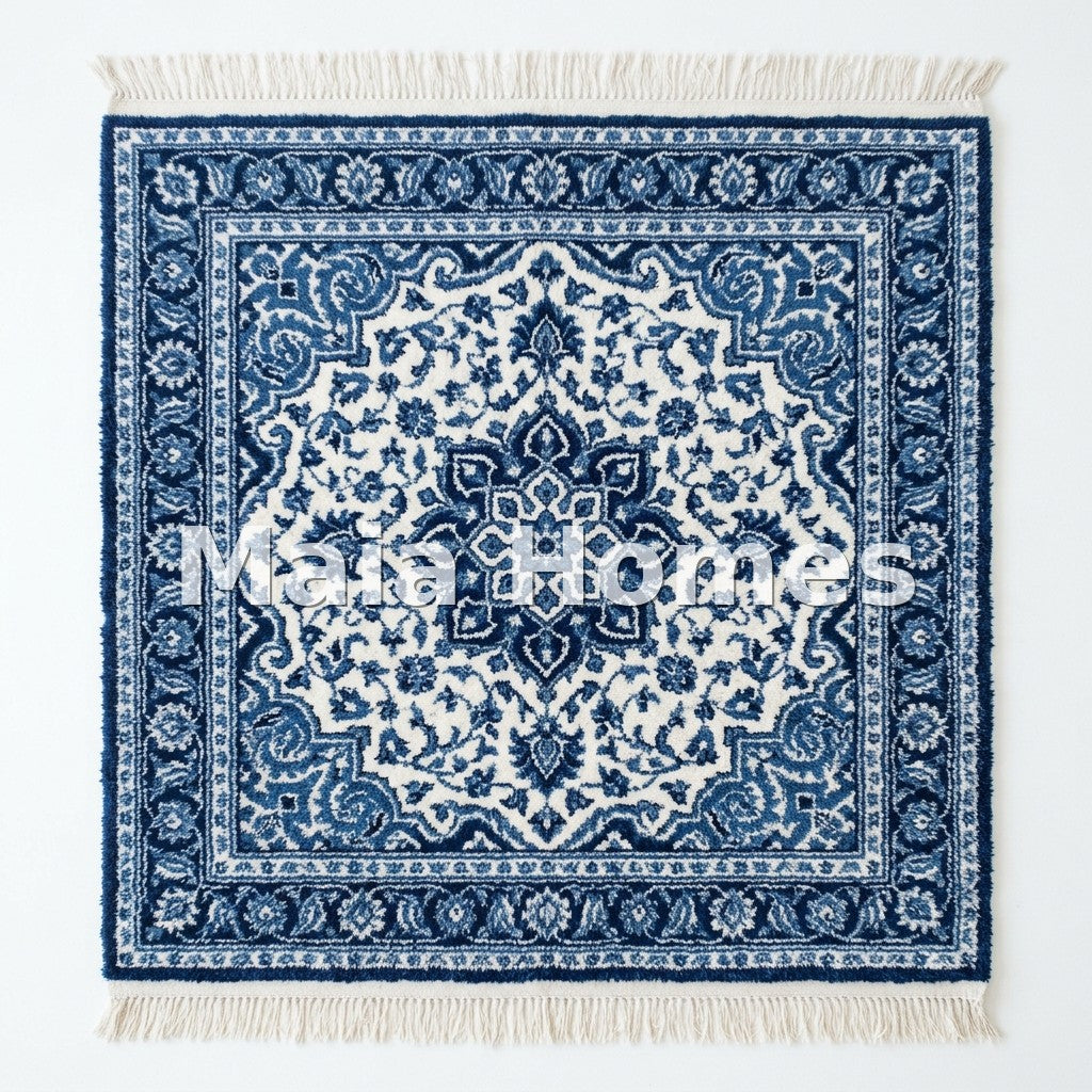 Custom AI Rug — Persian | 5*5 | Moroccan Shaggy Wool