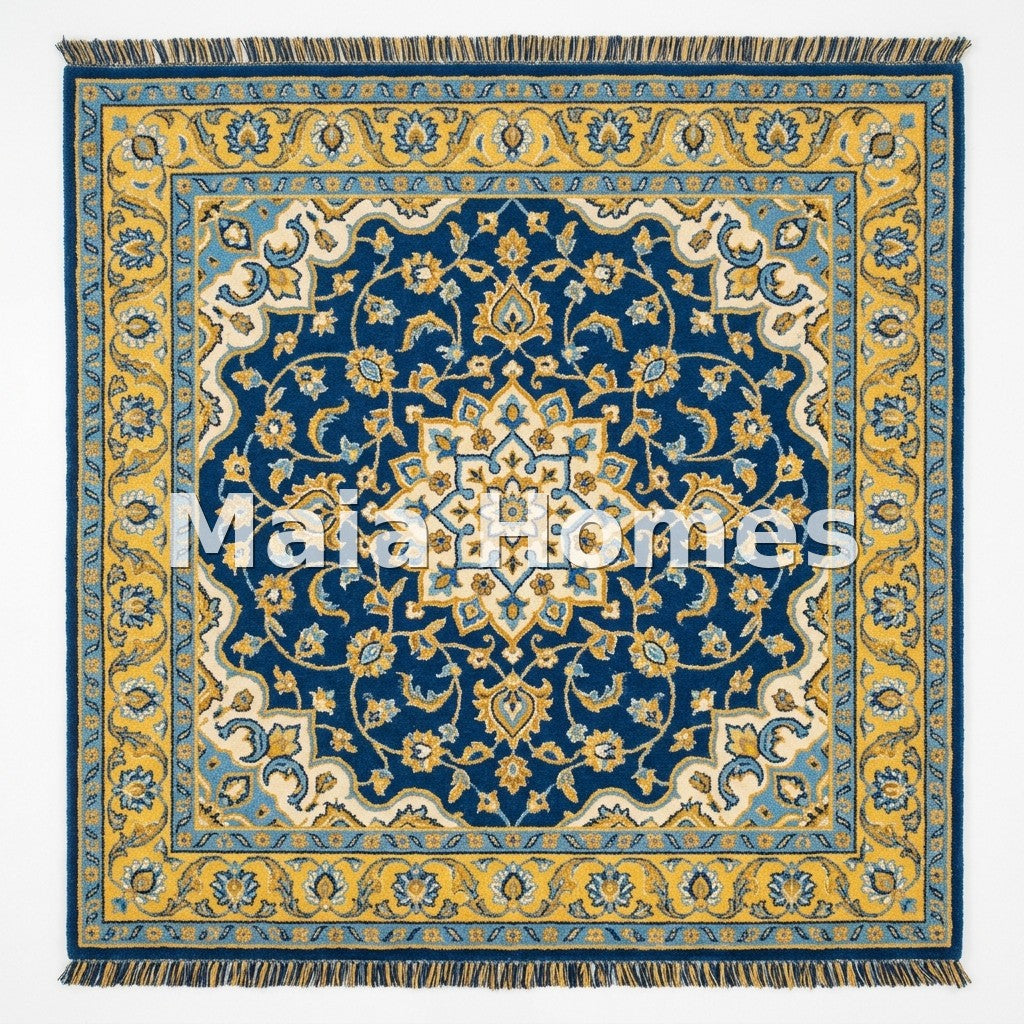 Custom AI Rug — Persian | 5*5 | Tufted Wool