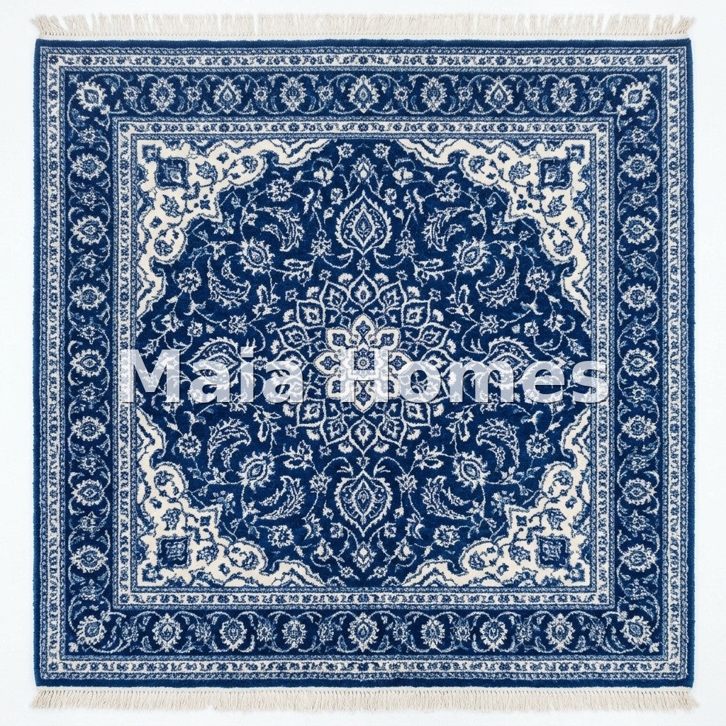 Custom AI Rug — Persian | 5*5 | Moroccan Shaggy Wool