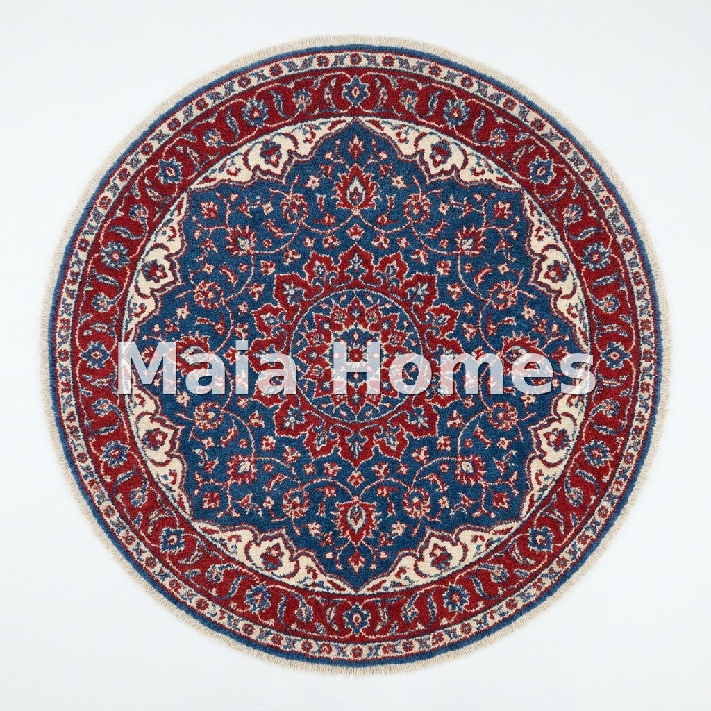 Custom AI Rug — Persian | 5x5 feet | Moroccan Shaggy Wool