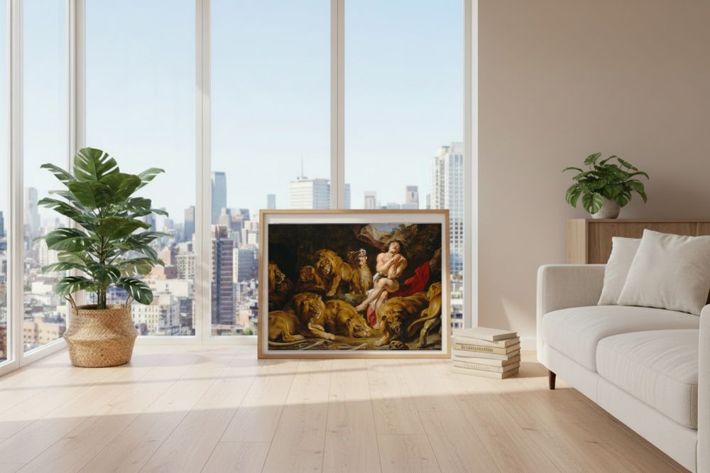 Framed room mockup - loft