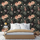 Dark and Blush Tropical Morning Flowers Floral Wallpaper Dark and Blush Tropical Morning Flowers Floral Wallpaper 