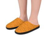 David Bust Orange Women's Indoor Slippers