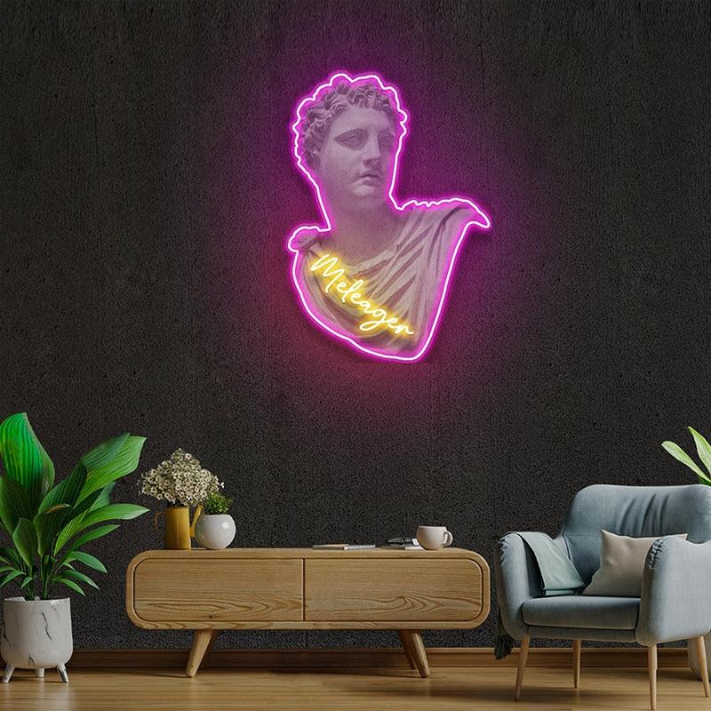 David "Is This Art" Neon Light Wall Art - MAIA HOMES