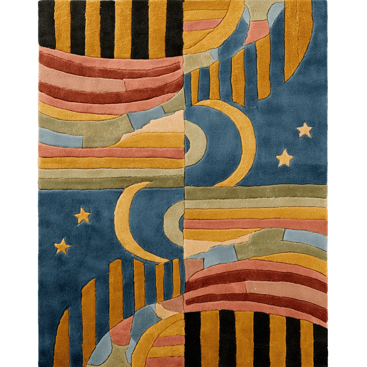 Day and Night Hand Tufted Wool Rug_1