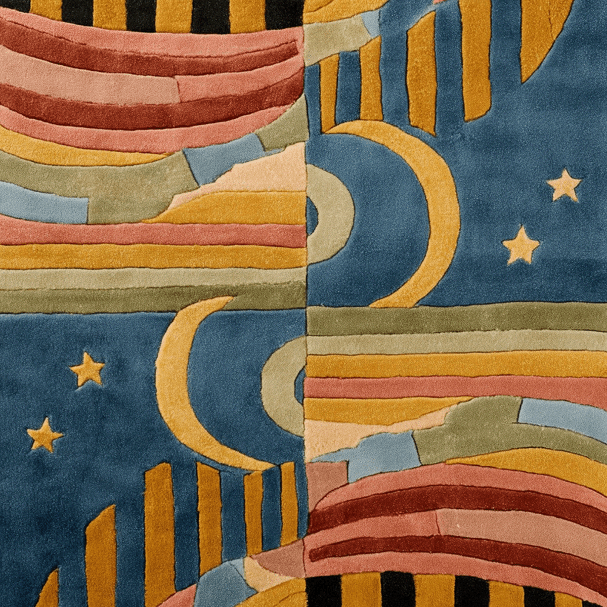 Day and Night Hand Tufted Wool Rug_3