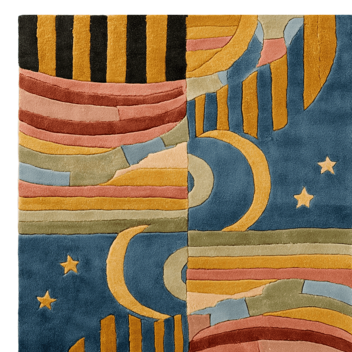 Day and Night Hand Tufted Wool Rug_3